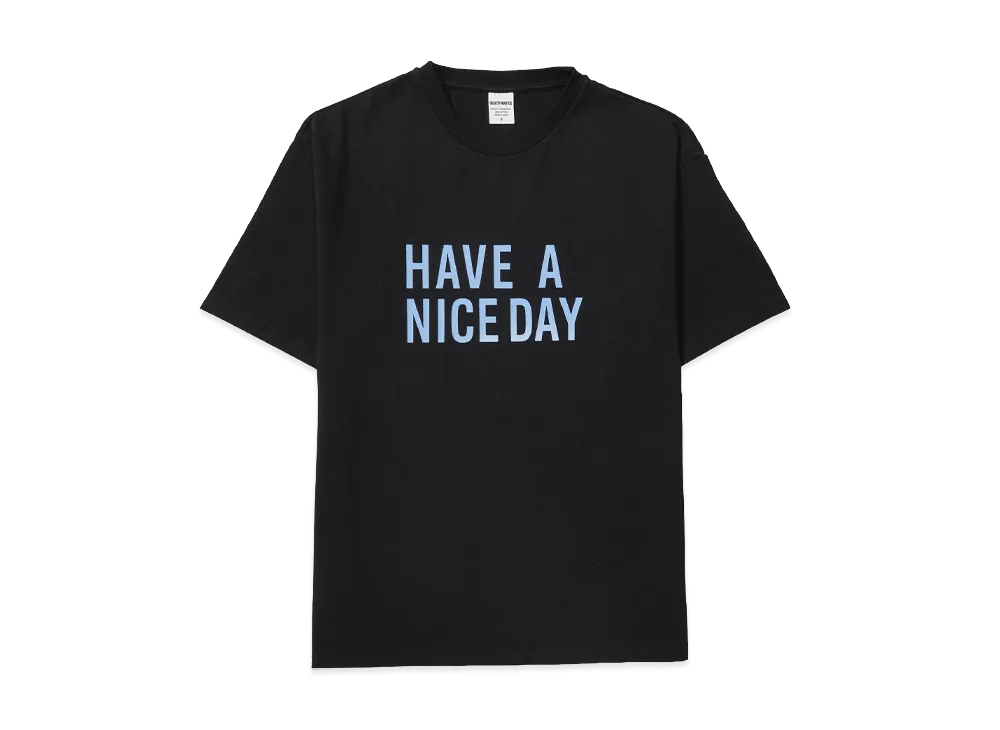 WACKO MARIA Washed Heavy Weight T-Shirt "Black"