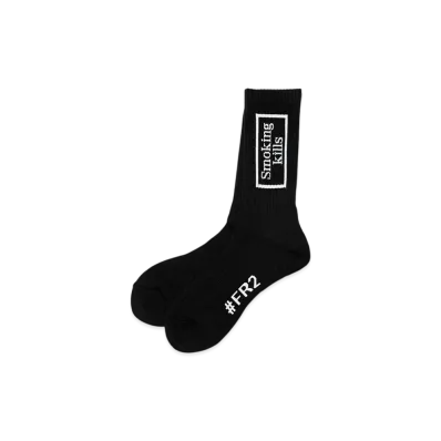 FR2 Smoking Kills Box Logo Socks "Black"