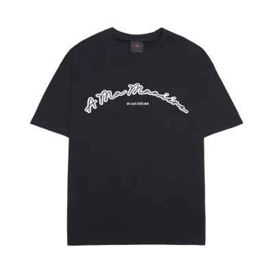 Jordan x A MA MANIÉRE Short Sleeve T-shirt "Black"
