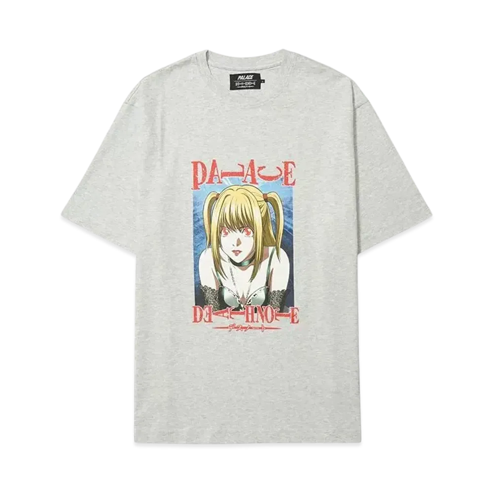 PALACE x DEATH NOTE T-Shirt "Grey Marl"