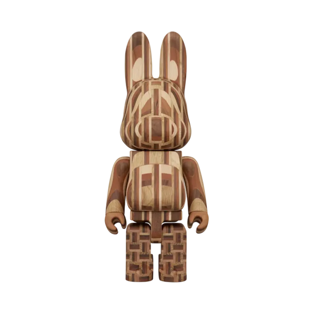MEDICOM TOY "RABBRICK" Karimoku Parquet 2Nd 400%
