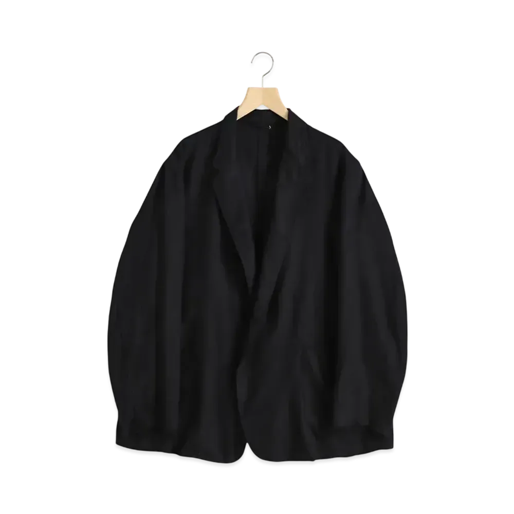 COMOLI Cashmere Silk Dyed Jacket "Navy"