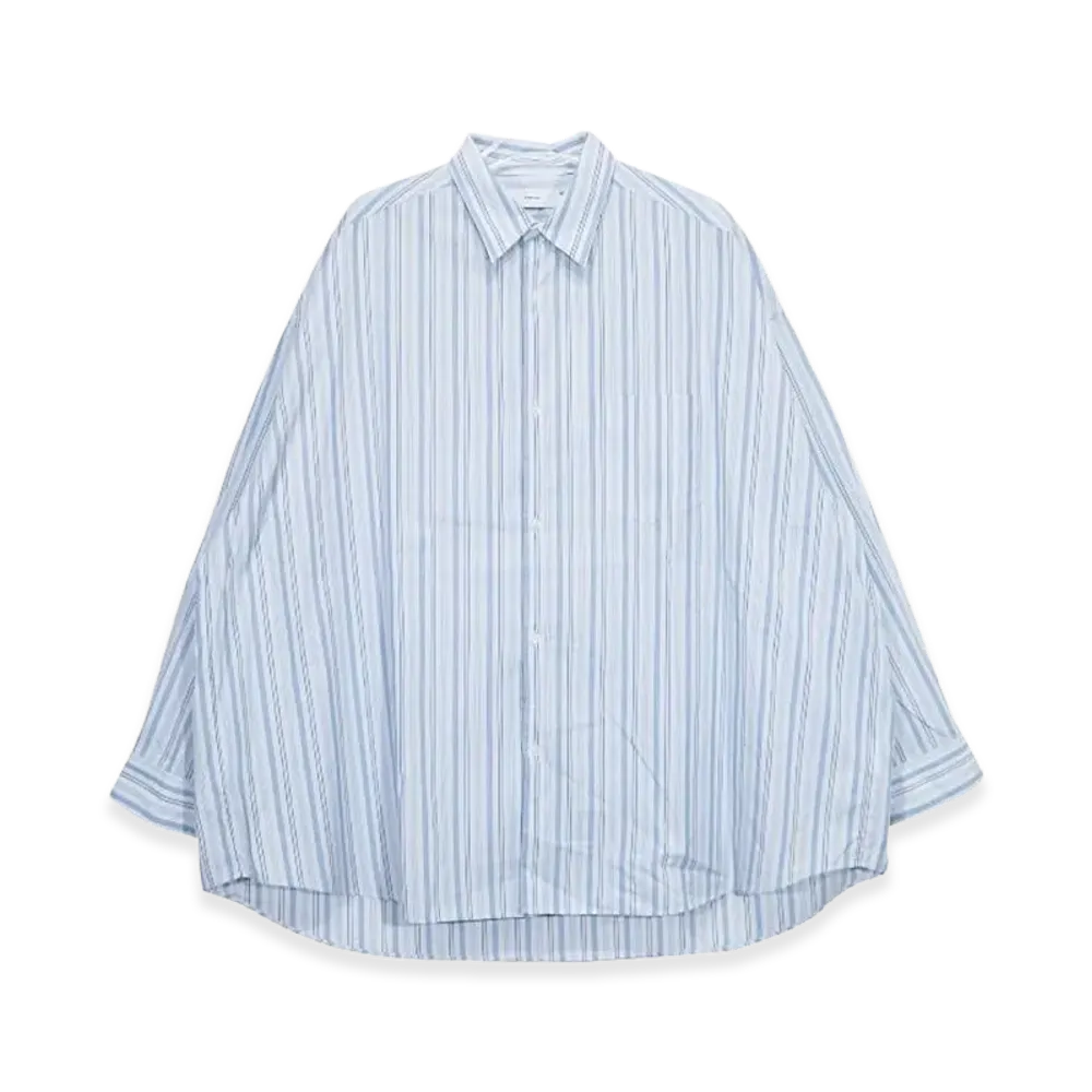 Graphpaper Broad L/S Oversized "Blue"