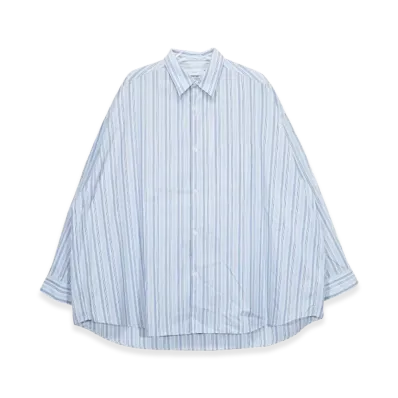 Graphpaper Broad L/S Oversized "Blue"