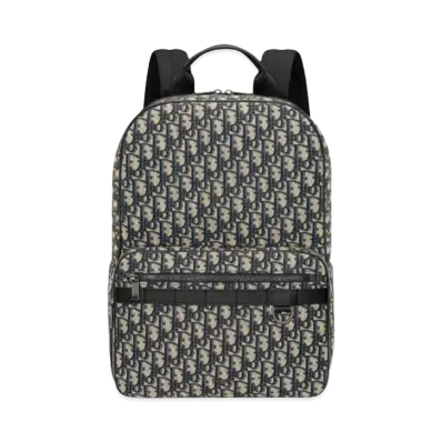 Dior Safari Backpack Dior Oblique Jacquard "Beige/Black"
