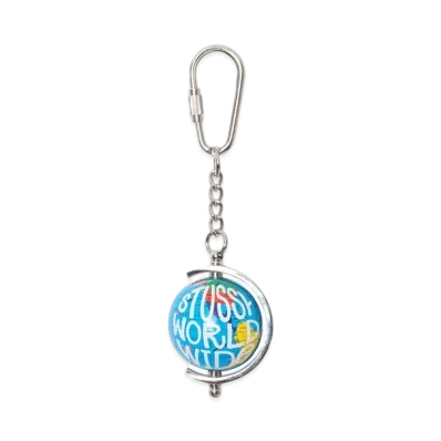 Stussy Globe Keychain "Multi"