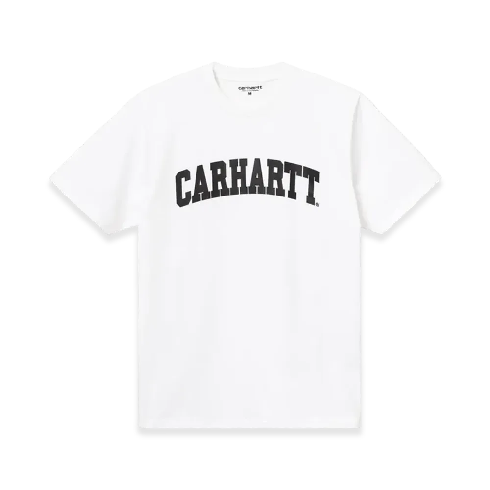 Carhartt WIP S/S University T-Shirt "White/Black"(23SS)