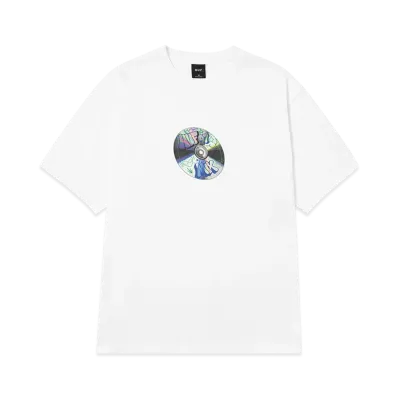HUF Summer 25 Playlist Tee "White"