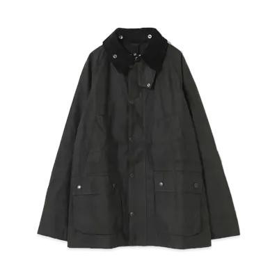 Barbour Bedale Blackwatch Wax Cotton Blouson (Slim Fit) "Navy"