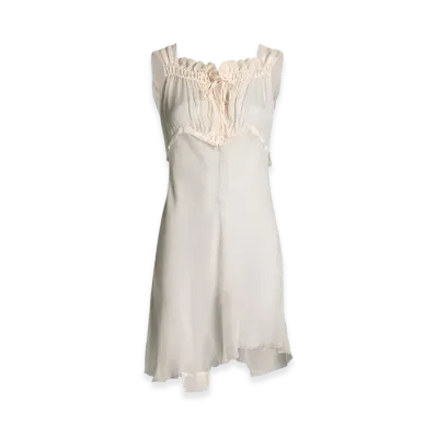 Maison Margiela Women's Sheer Silk Dress "Null"