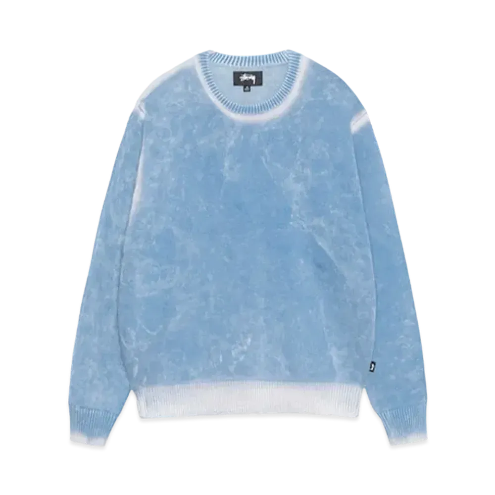 Stussy Faded Cotton Crew "Blue"