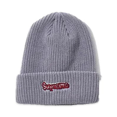 Supreme Gonz Logo Beanie "Grey"
