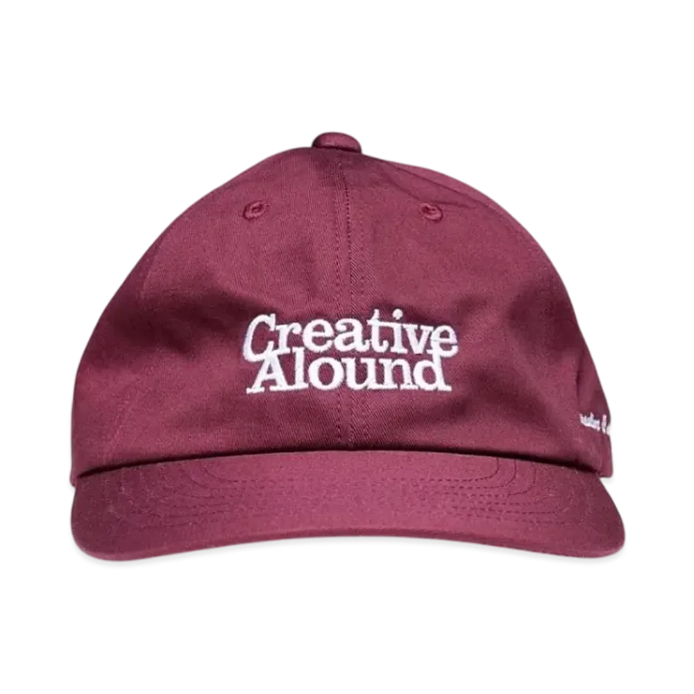 ALOUND Cotton Logo Cap "Burgundy"