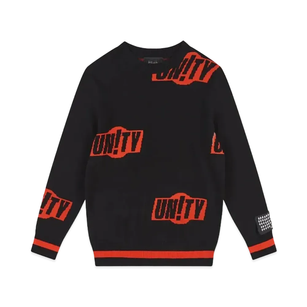 KSUBI Unity Sign Knit Crew Black "Black"