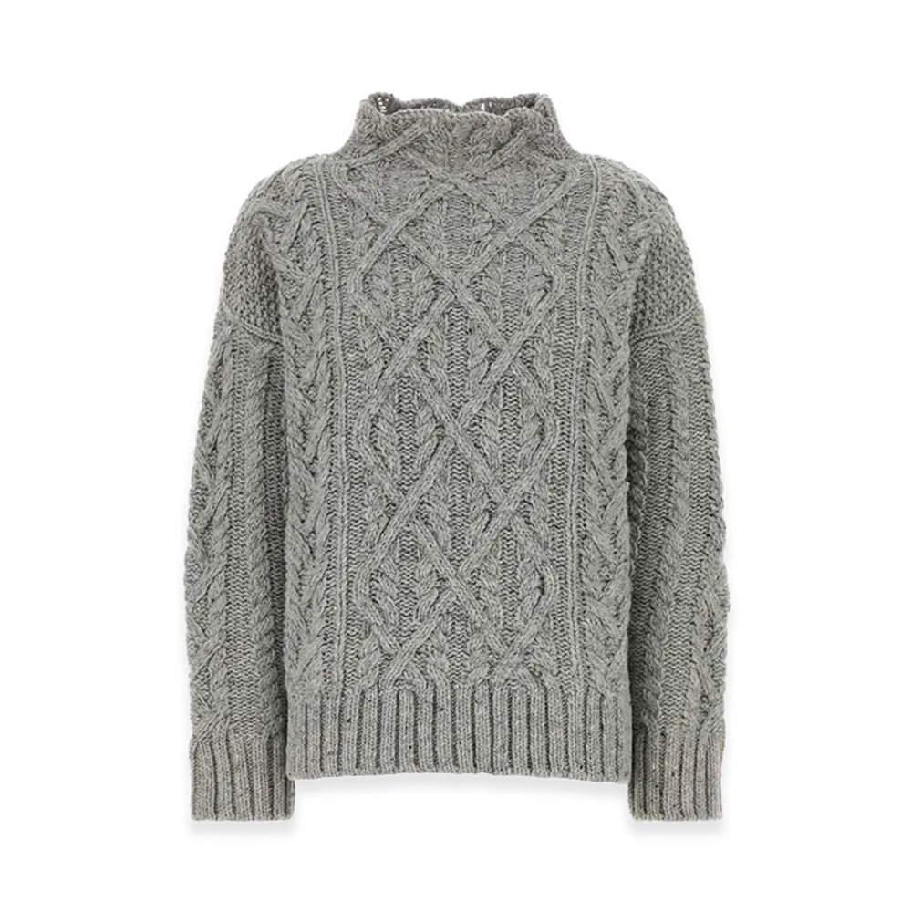 Jil Sander Women's Wool Sweater "Grey"