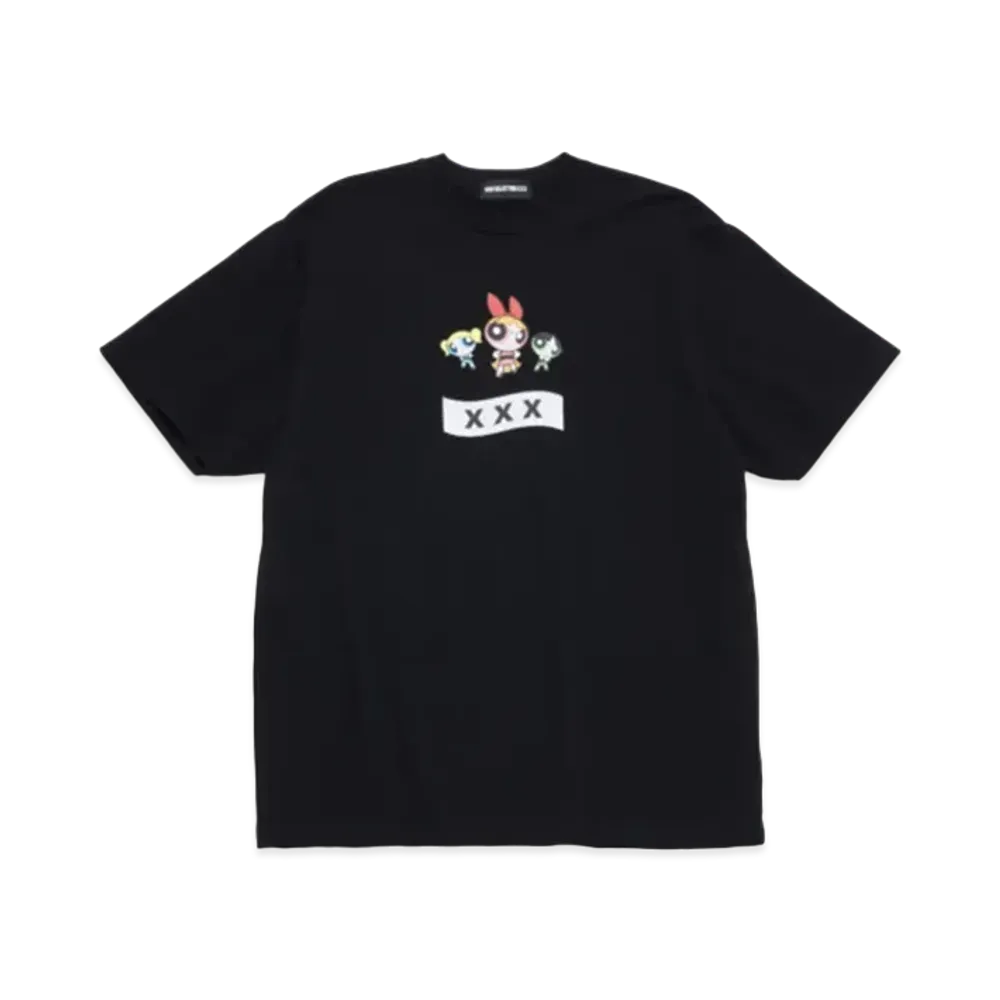 GOD SELECTION XXX x The Powerpuff Girls T-shirt GX-S24-11PPST-01の