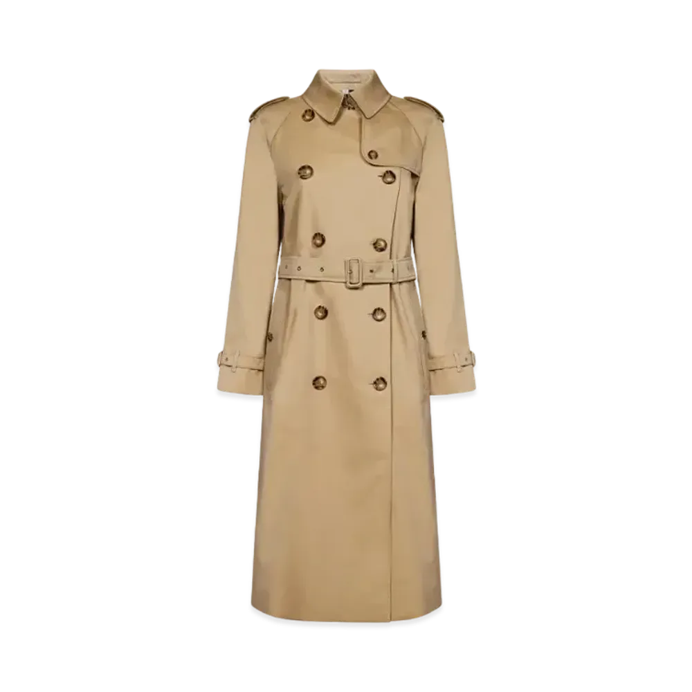 Burberry Men's The Mid Length Chelsea Heritage Trench Coat "Honey"