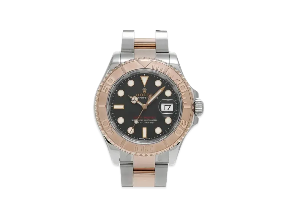 ROLEX Yacht-Master "Black/Stainless Steel/Everose Gold"