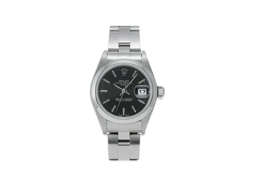 ROLEX Oyster Perpetual Date "Black/Stainless Steel"