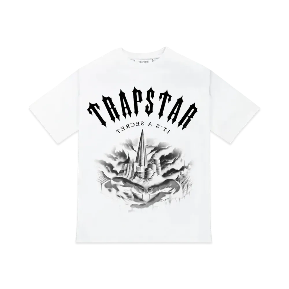 TRAPSTAR Irongate Prayer Print Tee "White"