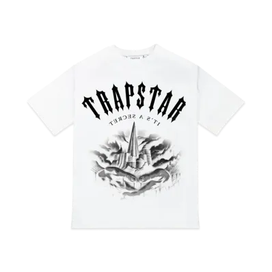 TRAPSTAR Irongate Prayer Print Tee "White"