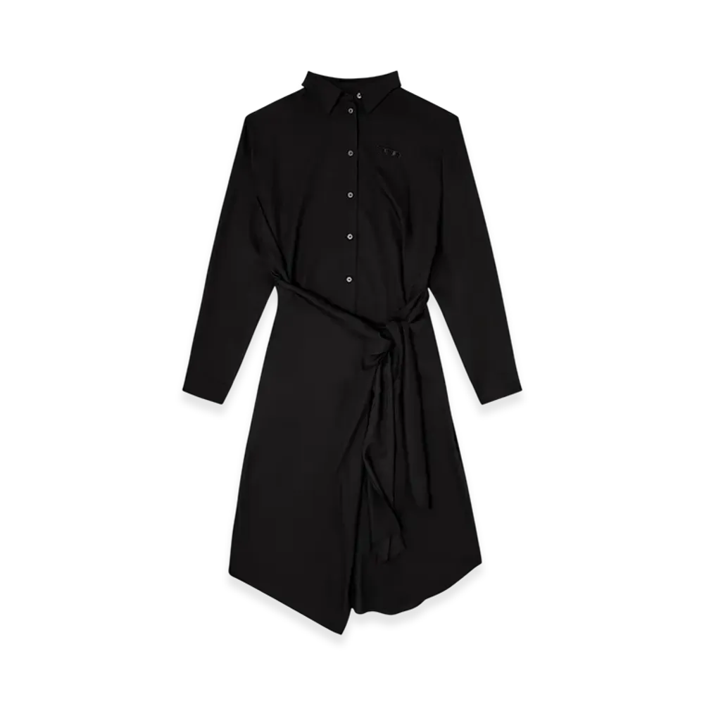 Diesel D-Iletta-S1 Long Sleeve Dress "Black"