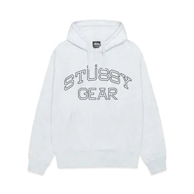 Stussy Gear Hoodie "Ash Heather" (FA24)