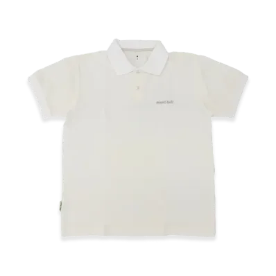 mont-bell Corespun Polo Shirt "White"