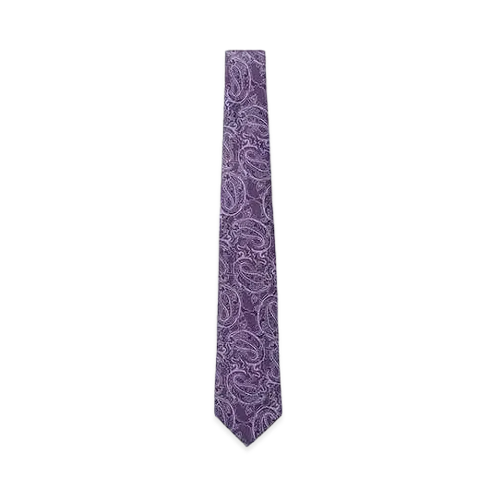 TIGHTBOOTH Paisley Tie "Purple"