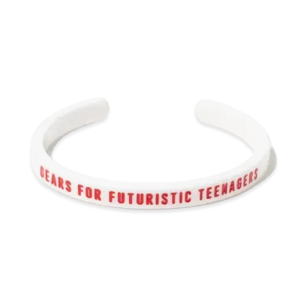 HUMAN MADE Acrylic Bangle #1 "White"