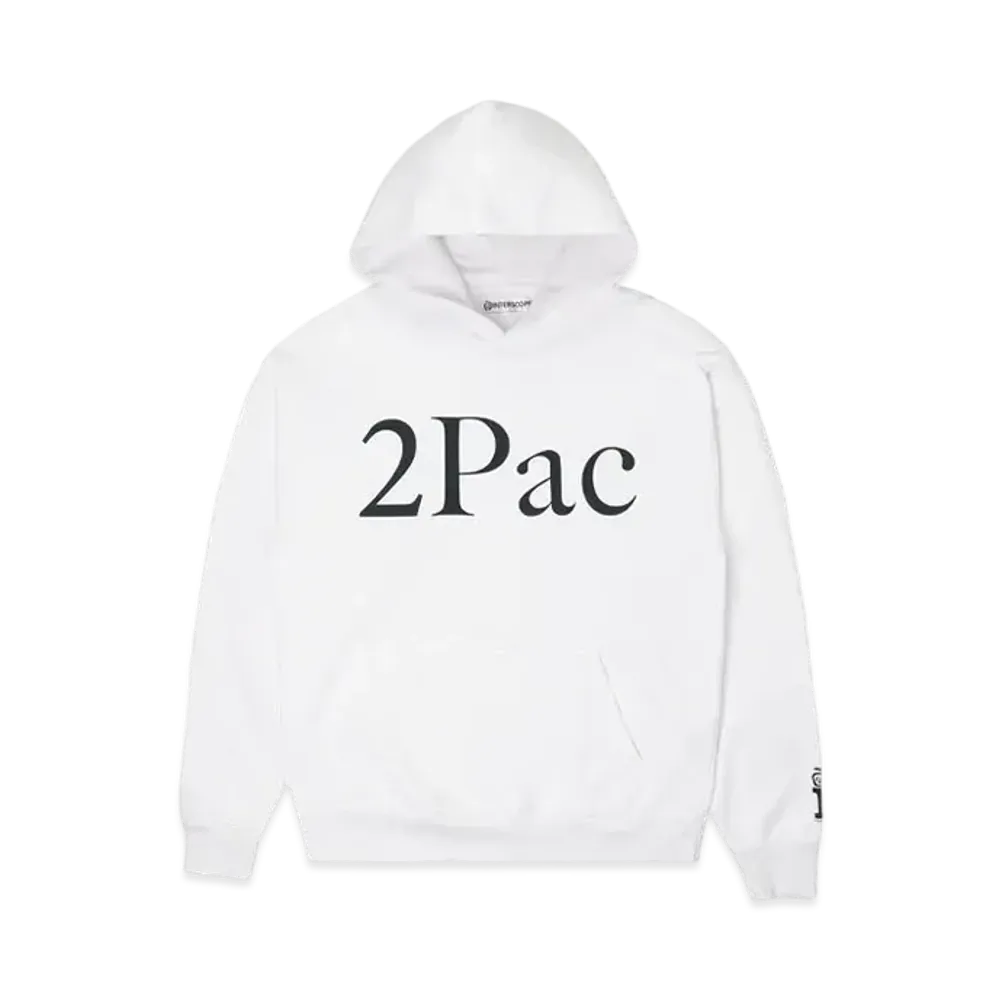 FRAGMENT x 2Pac Hoodie "White"