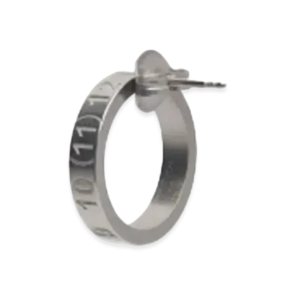 Maison Margiela Numerical Earring "Silver"