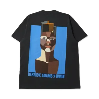 UNION x DERRICK ADAMS Art Tee "Vintage Black"