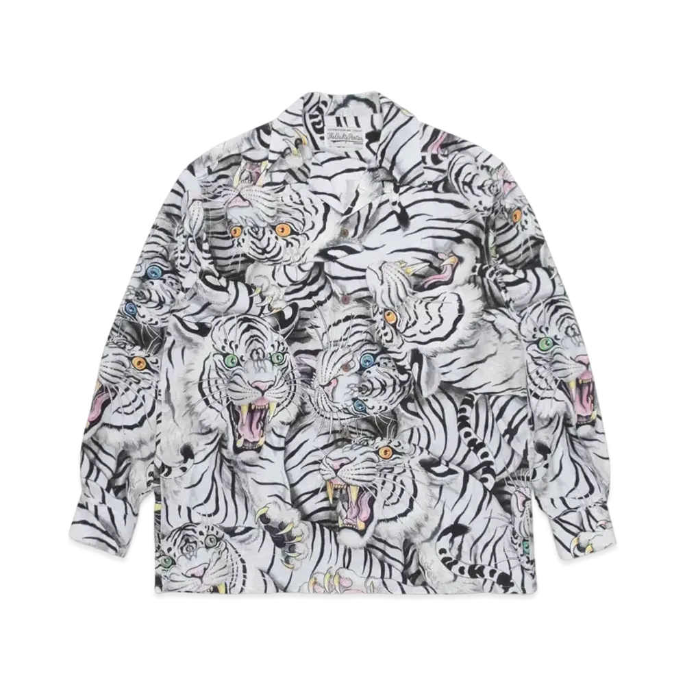 WACKO MARIA TIM LEHI / HAWAIIAN SHIRT "Grey"