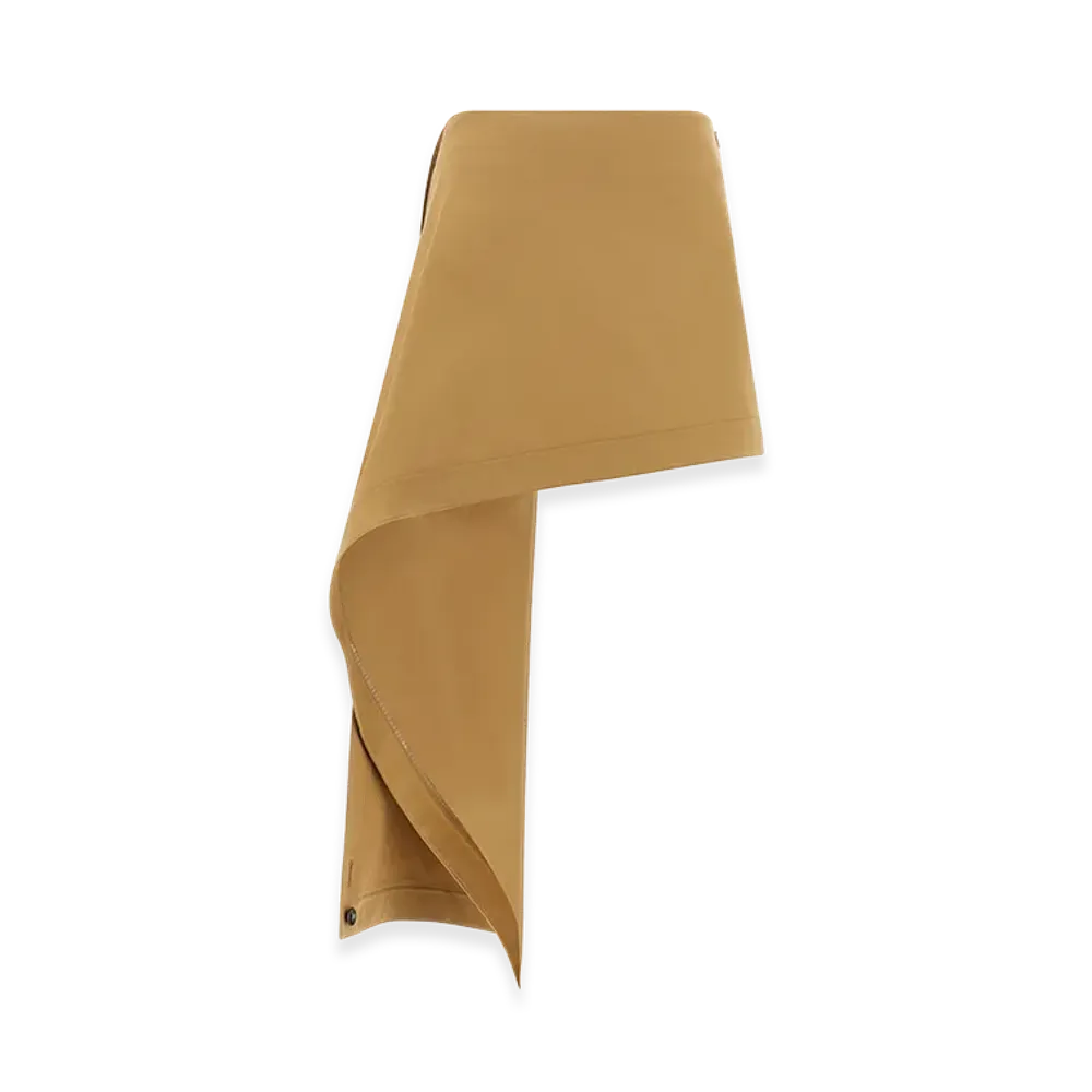 LOEWE Women's Cotton And Silk Skirt "Beige"