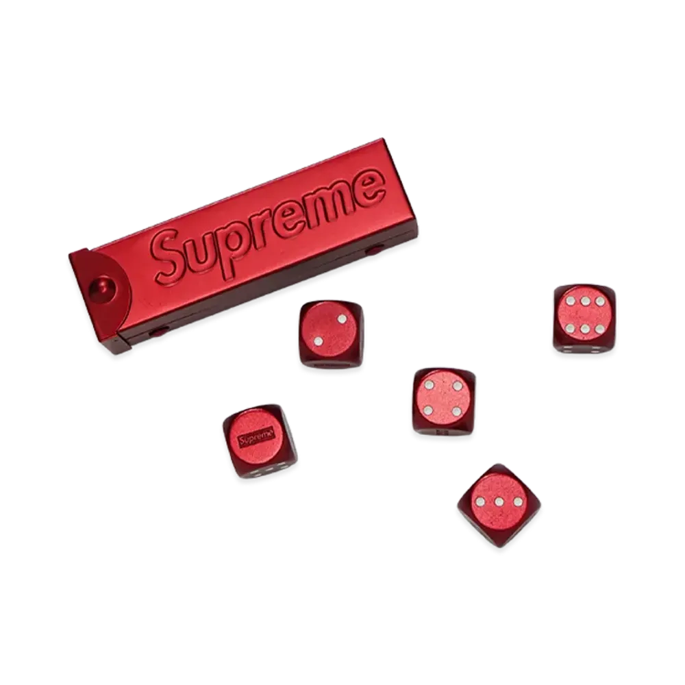 Supreme Aluminum Dice Set "Red"