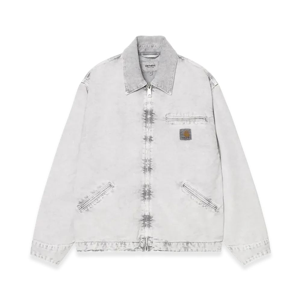 Carhartt WIP OG Detroit Jacket "Black/Black(Chalk Wash)"