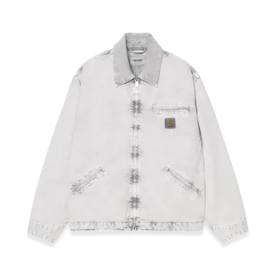 Carhartt WIP OG Detroit Jacket "Black/Black(Chalk Wash)"