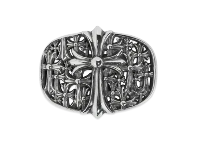 Chrome Hearts Cemetary Cross Buckle W1.5 "Silver"