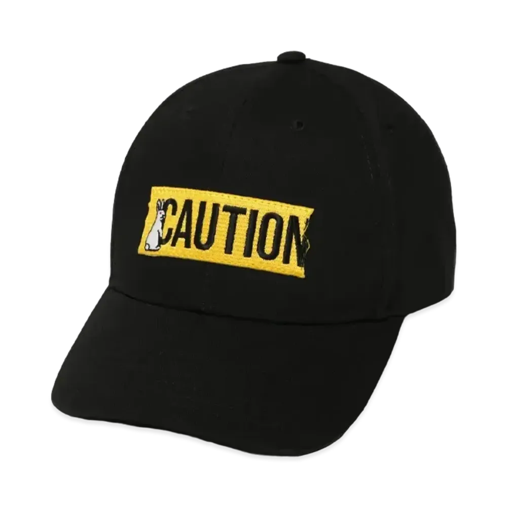 FR2 Caution Embroidery Cap "Black"