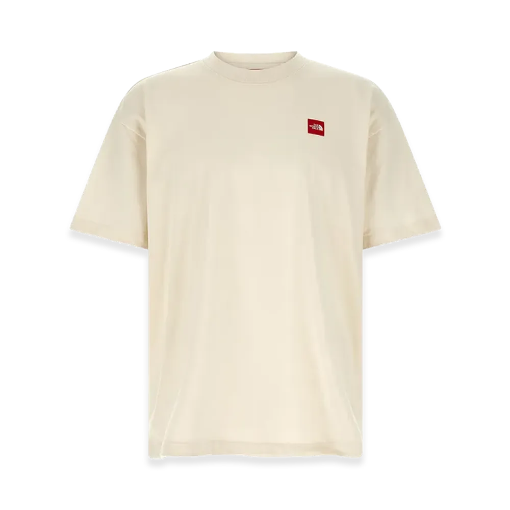 The North Face 'Box' T-Shirt "Ivory/Red"
