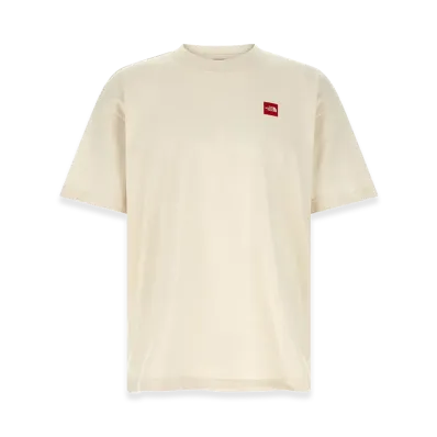 The North Face 'Box' T-Shirt "Ivory/Red"
