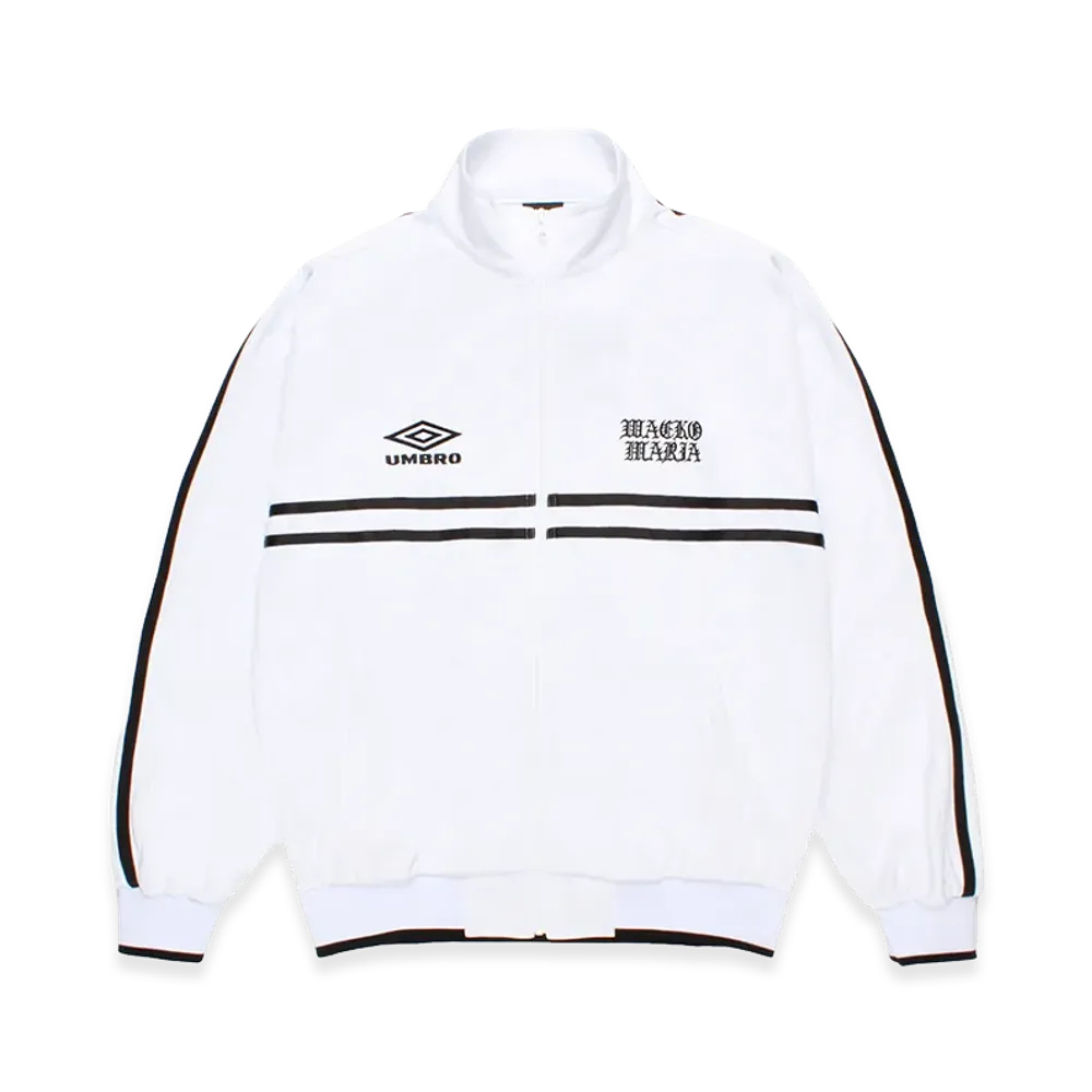 WACKO MARIA x UMBRO Jersey Track Jacket "White"