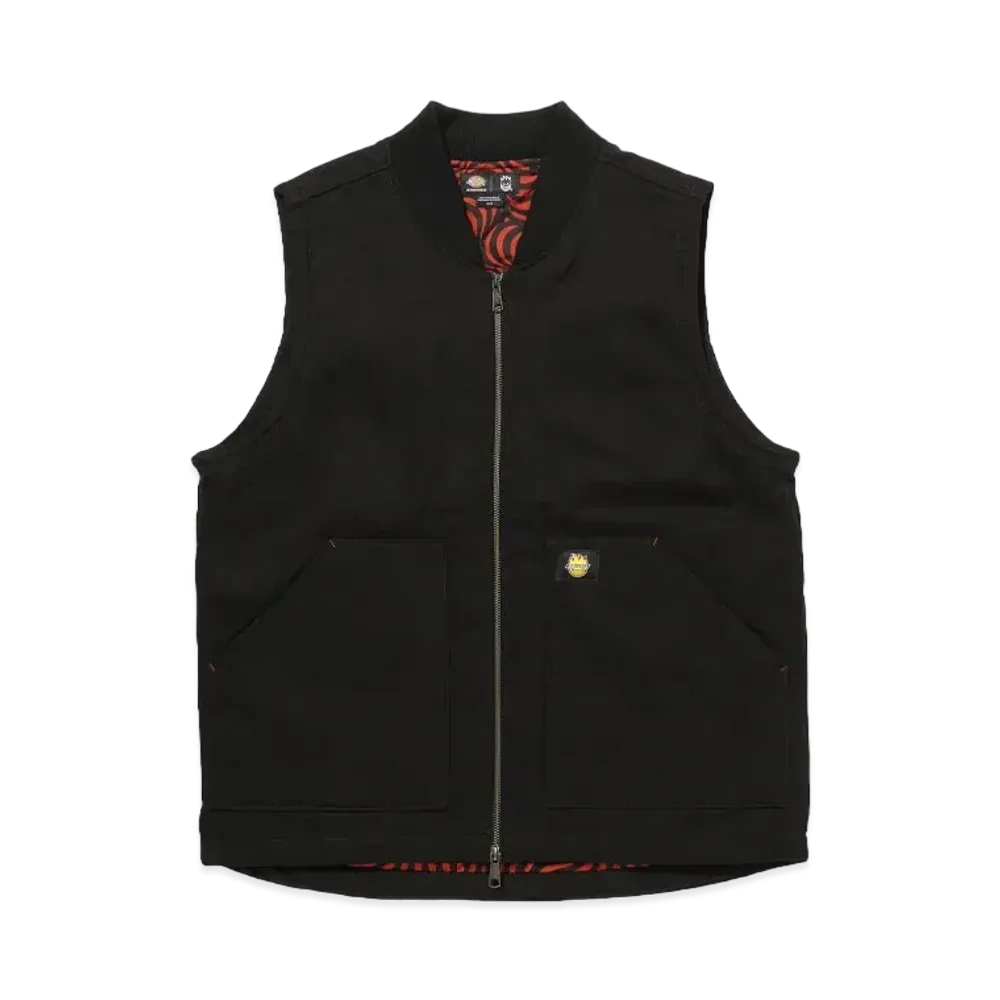 Dickies x Spitfire Vest "Black"