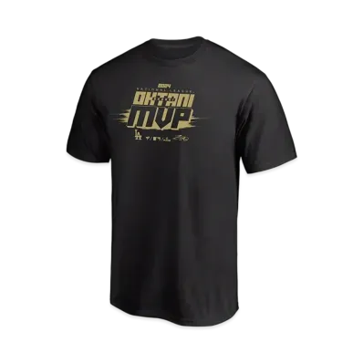 MLB Fanatics Dodgers Shohei Ohtani National League MVP 2024 Award Commemoration Name & Number Uniform Number T-Shirt Kids "Black"