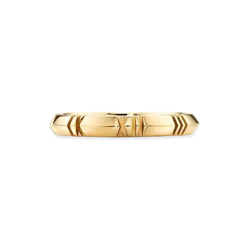 Tiffany & Co. X Closed Narrow Ring 18K "Yellow Gold"