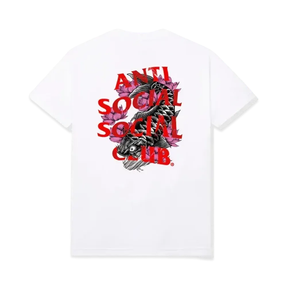ANTI SOCIAL SOCIAL CLUB FA22 Whiskers White Tee Japan Limited "White"