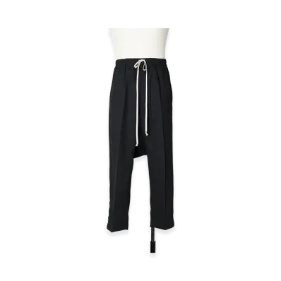 Rick Owens Drawstring Cropped "Black"