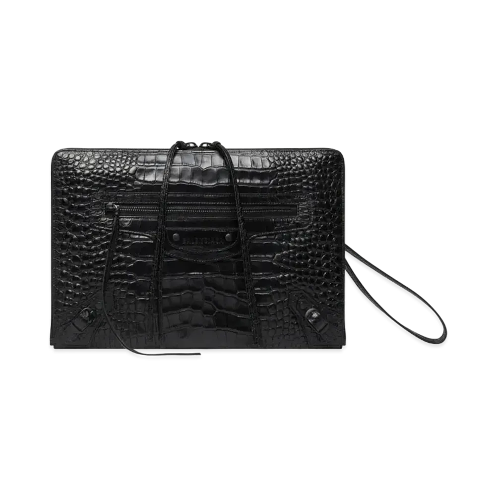 BALENCIAGA Neo Classic Pouch "Black"