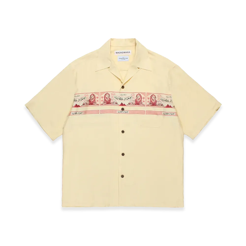 WACKO MARIA x The Phoenician Scheme Hawaiian Shirt "Yellow"